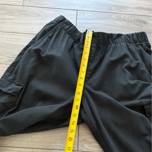 Gap|Women’s Black Cargo Jogger Pants with Comfortable Elastic Waist,XL•••staple - Picture 12 of 12